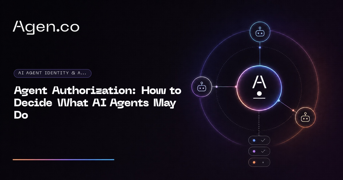 Agent Authorization: How to Decide What AI Agents May Do