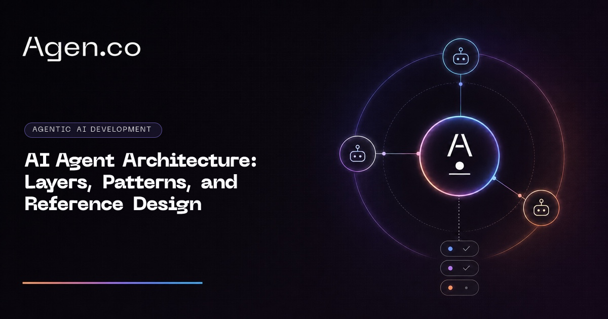 AI Agent Architecture: Layers, Patterns, and Reference Design