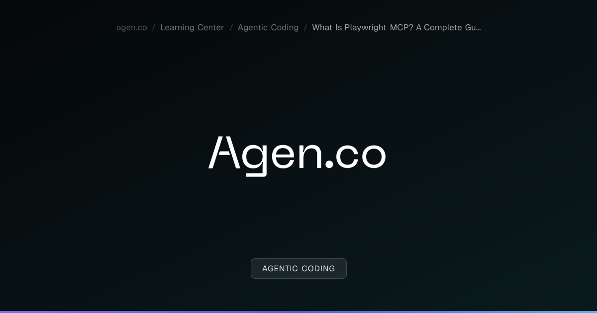What Is Playwright MCP? A Complete Guide to AI-Powered Browser Automation